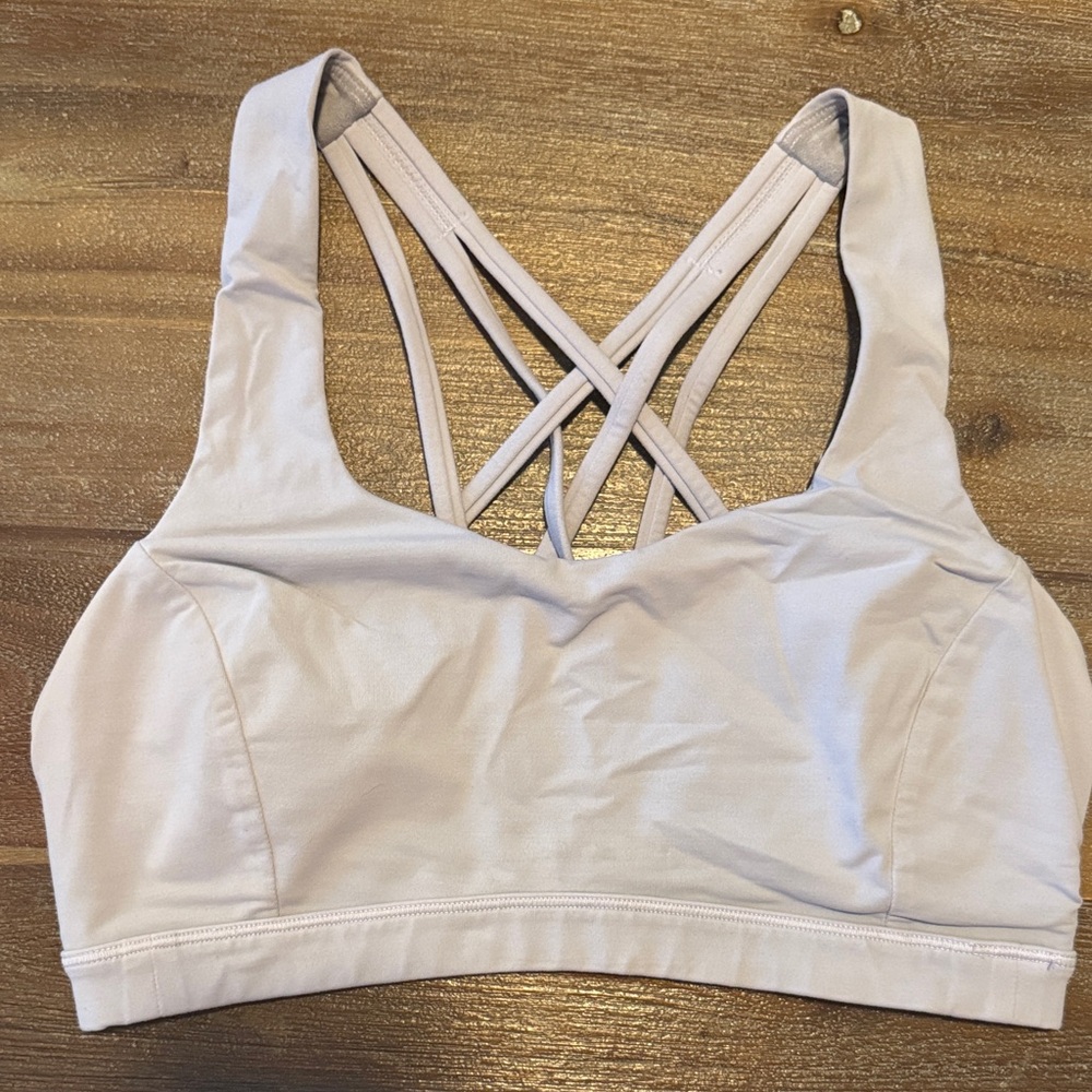 Lululemon Athletica Strappy Sports Bra - Light Pink